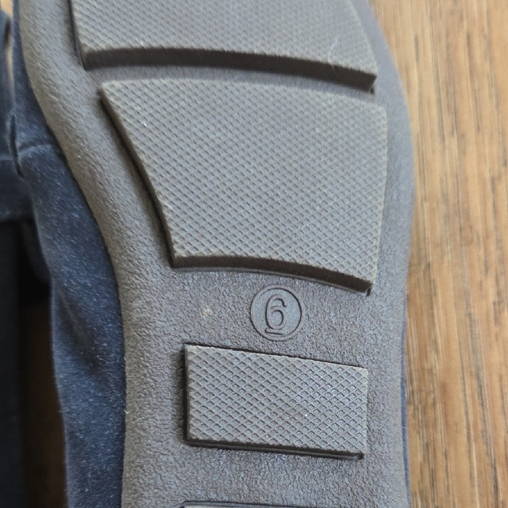 Banana Republic Navy Suede Bit Loafers - Picture 9 of 11